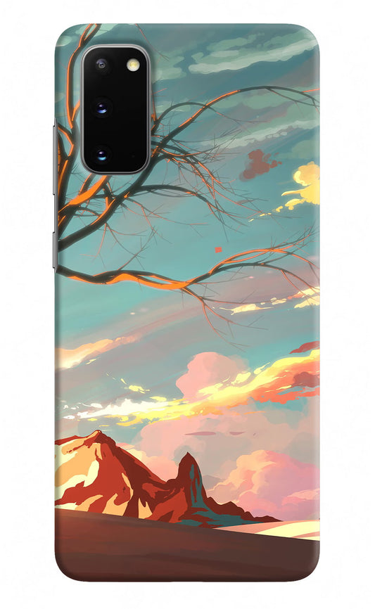 Scenery Samsung S20 Hard Case Back Cover by Casekaro