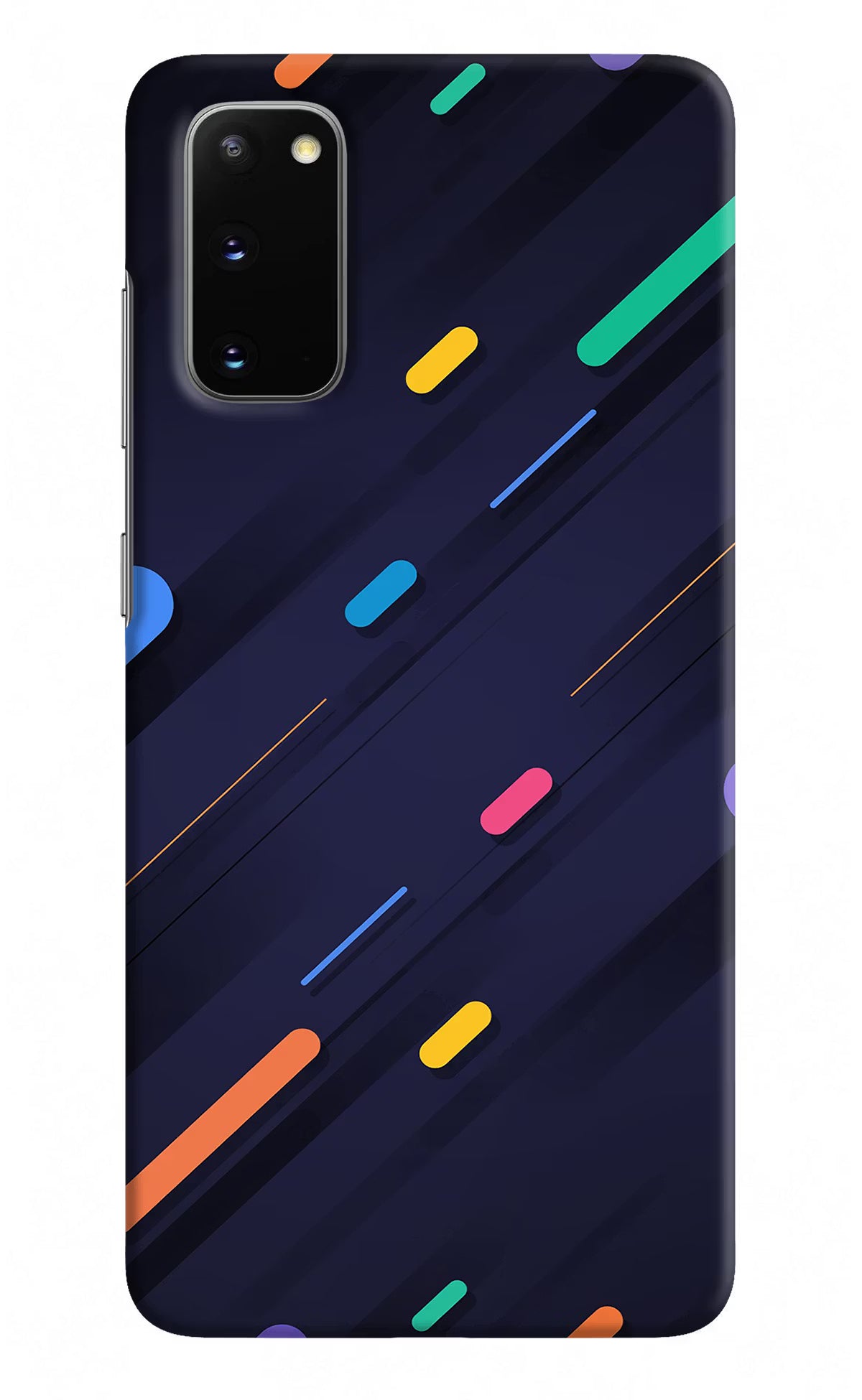 Abstract Design Samsung S20 Hard Case Back Cover by Casekaro