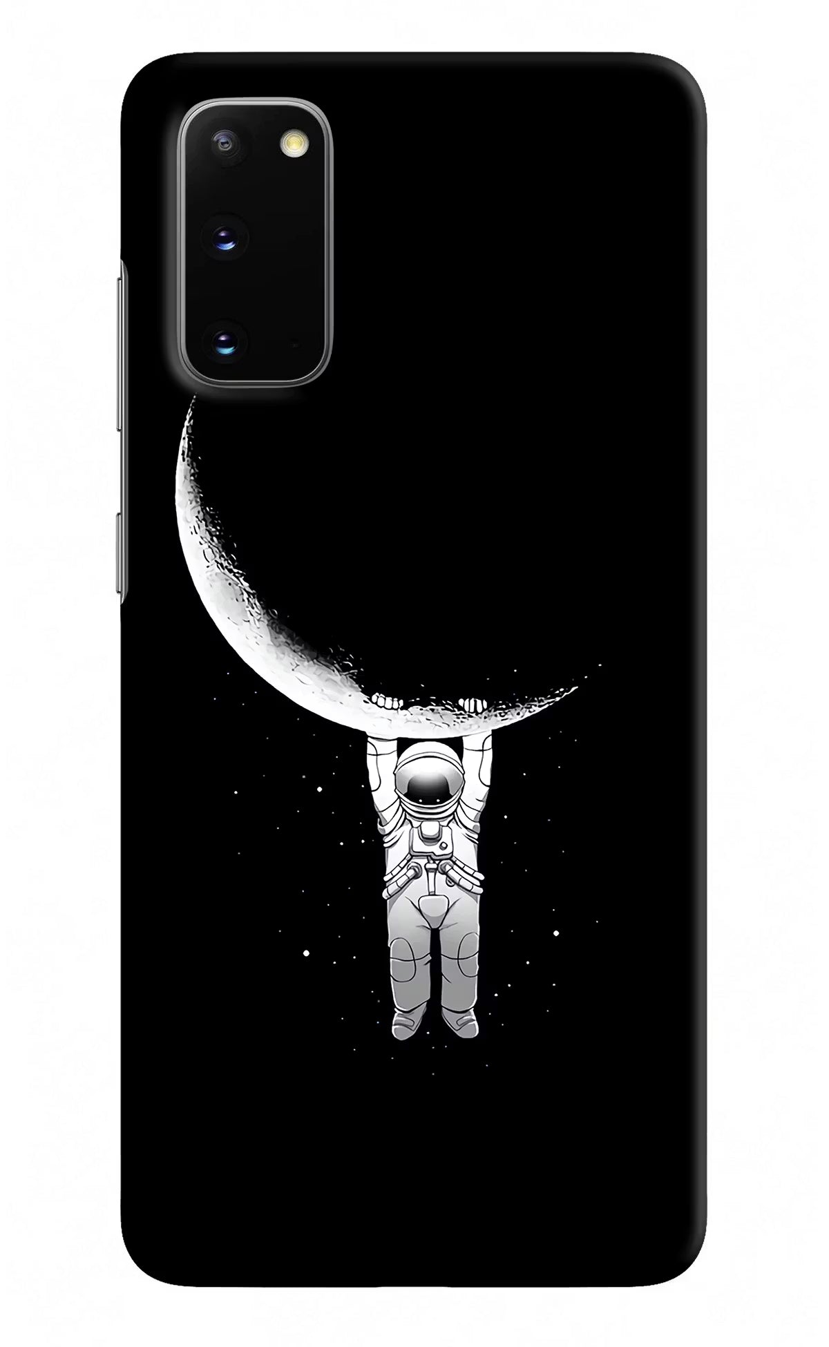 Moon Space Samsung S20 Hard Case Back Cover by Casekaro