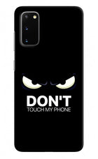 Don'T Touch My Phone Samsung S20 Hard Case Back Cover by Casekaro