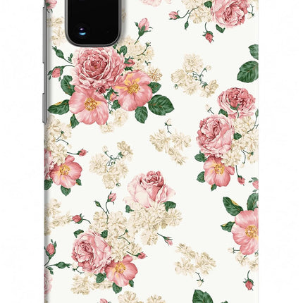 Flowers Samsung S20 Hard Case Back Cover by Casekaro