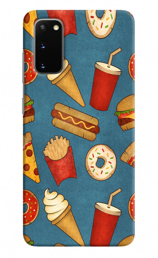 Foodie Samsung S20 Hard Case Back Cover by Casekaro