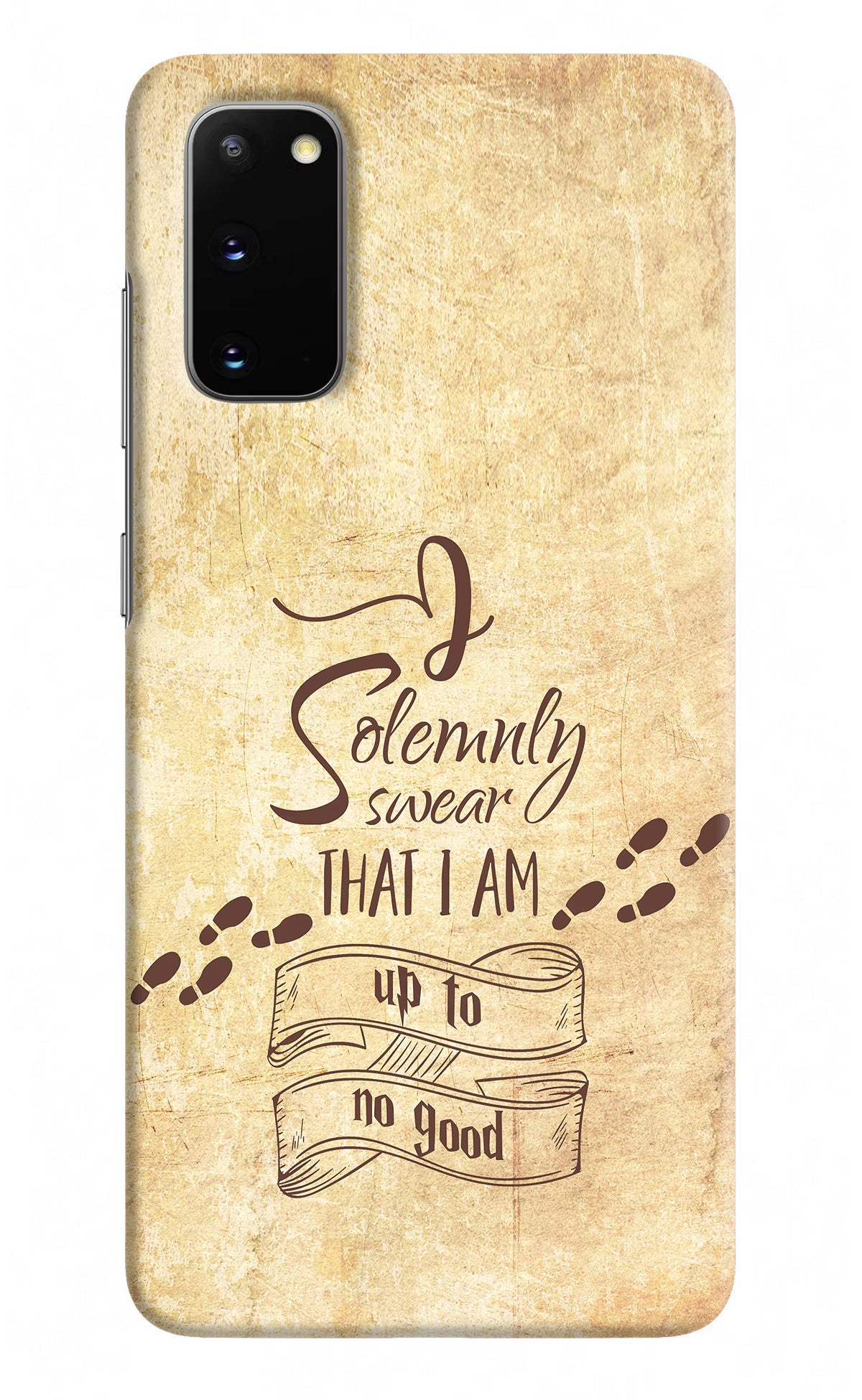 I Solemnly swear that i up to no good Samsung S20 Hard Case Back Cover by Casekaro