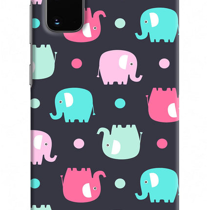 Elephants Samsung S20 Hard Case Back Cover by Casekaro