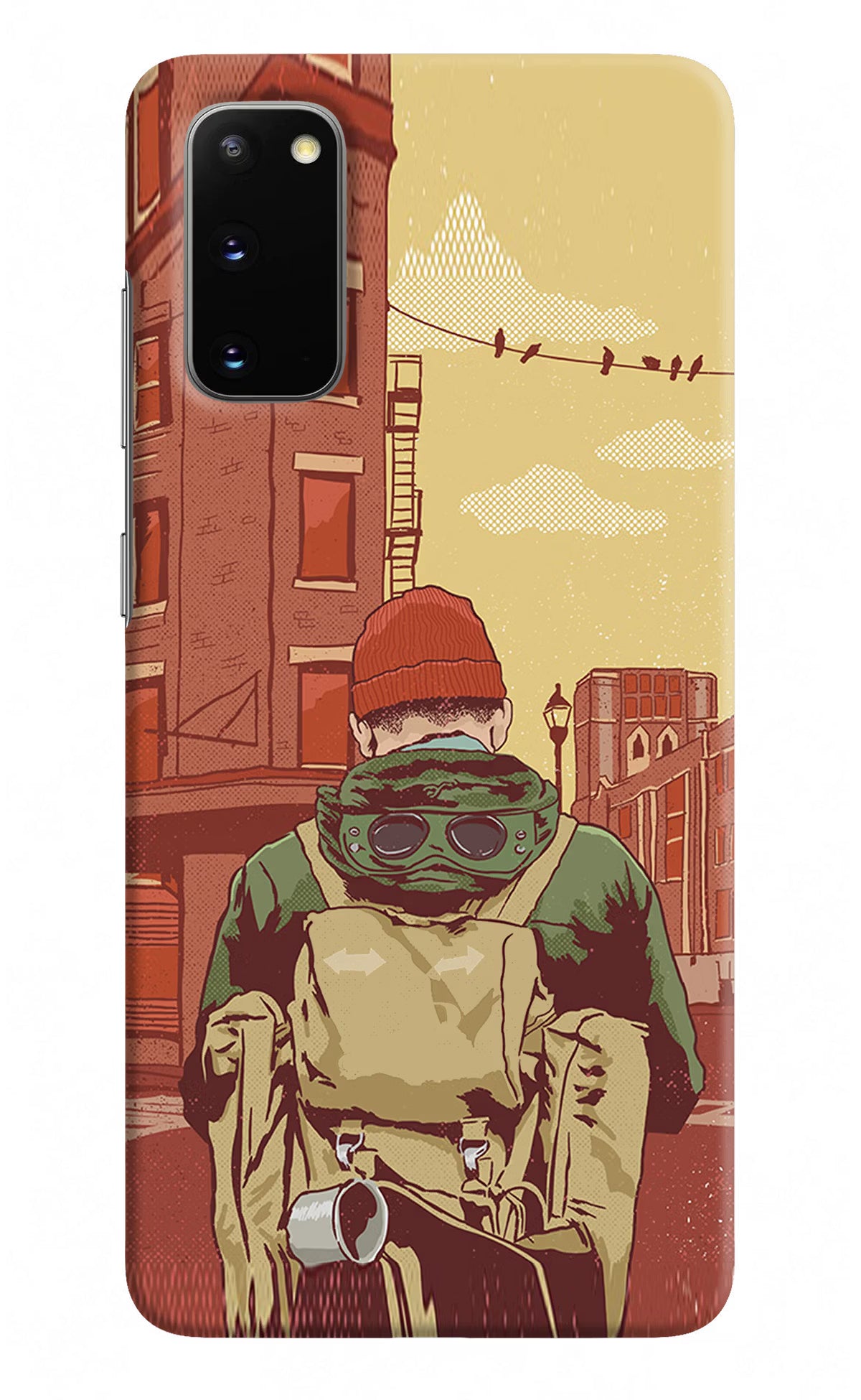 Adventurous Samsung S20 Hard Case Back Cover by Casekaro