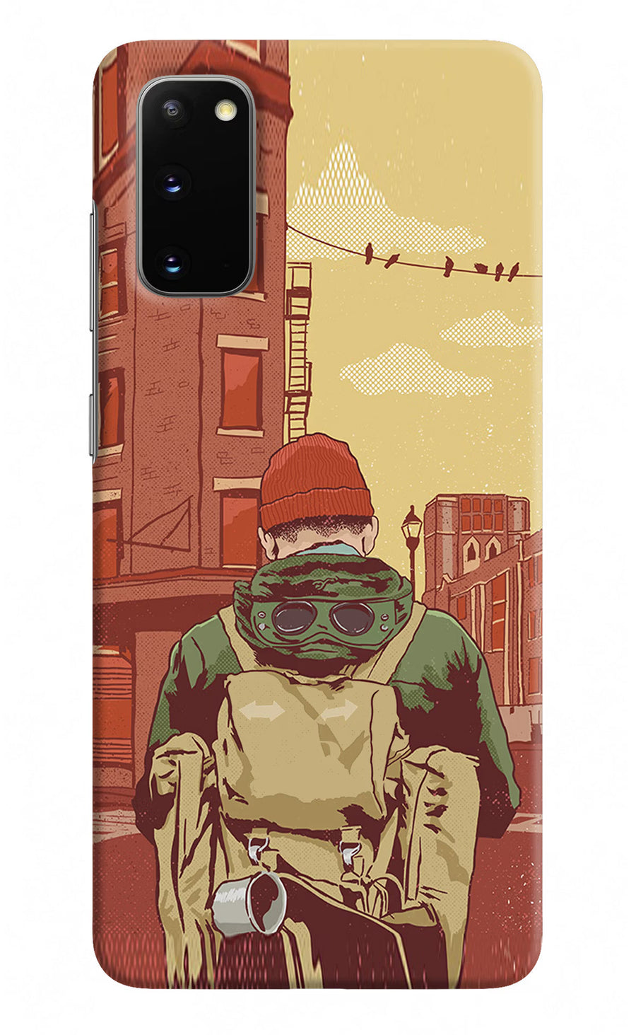 Adventurous Samsung S20 Back Cover, Hard case