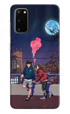 Chilling Couple Samsung S20 Hard Case Back Cover by Casekaro