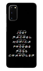 FRIENDS Character Samsung S20 Hard Case Back Cover by Casekaro