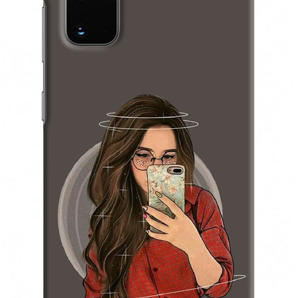 Selfie Queen Samsung S20 Hard Case Back Cover by Casekaro