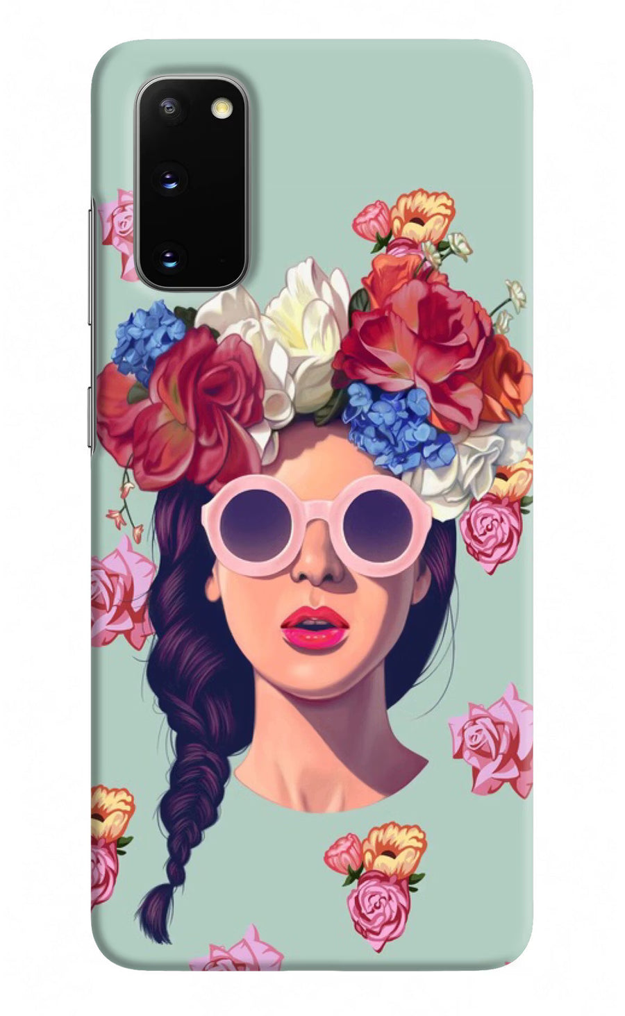 Pretty Girl Samsung S20 Back Cover, Hard case