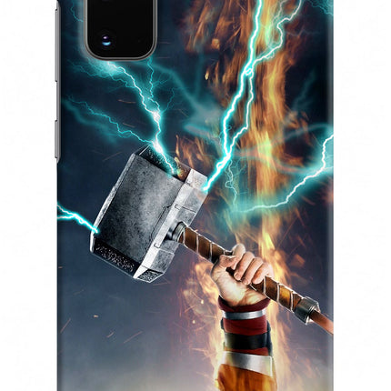 Thor Hammer Mjolnir Samsung S20 Hard Case Back Cover by Casekaro