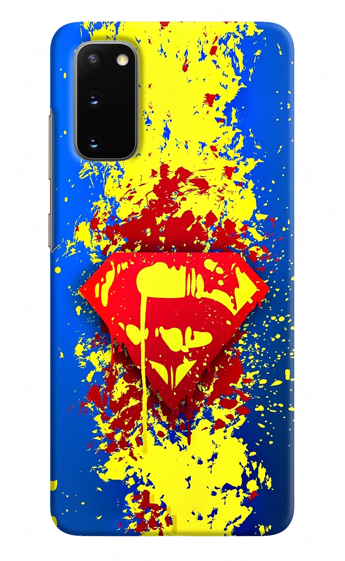 Superman logo Samsung S20 Hard Case Back Cover by Casekaro