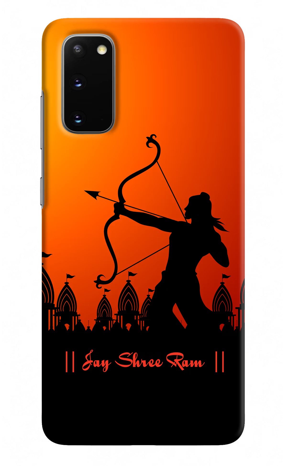 Lord Ram - 4 Samsung S20 Hard Case Back Cover by Casekaro