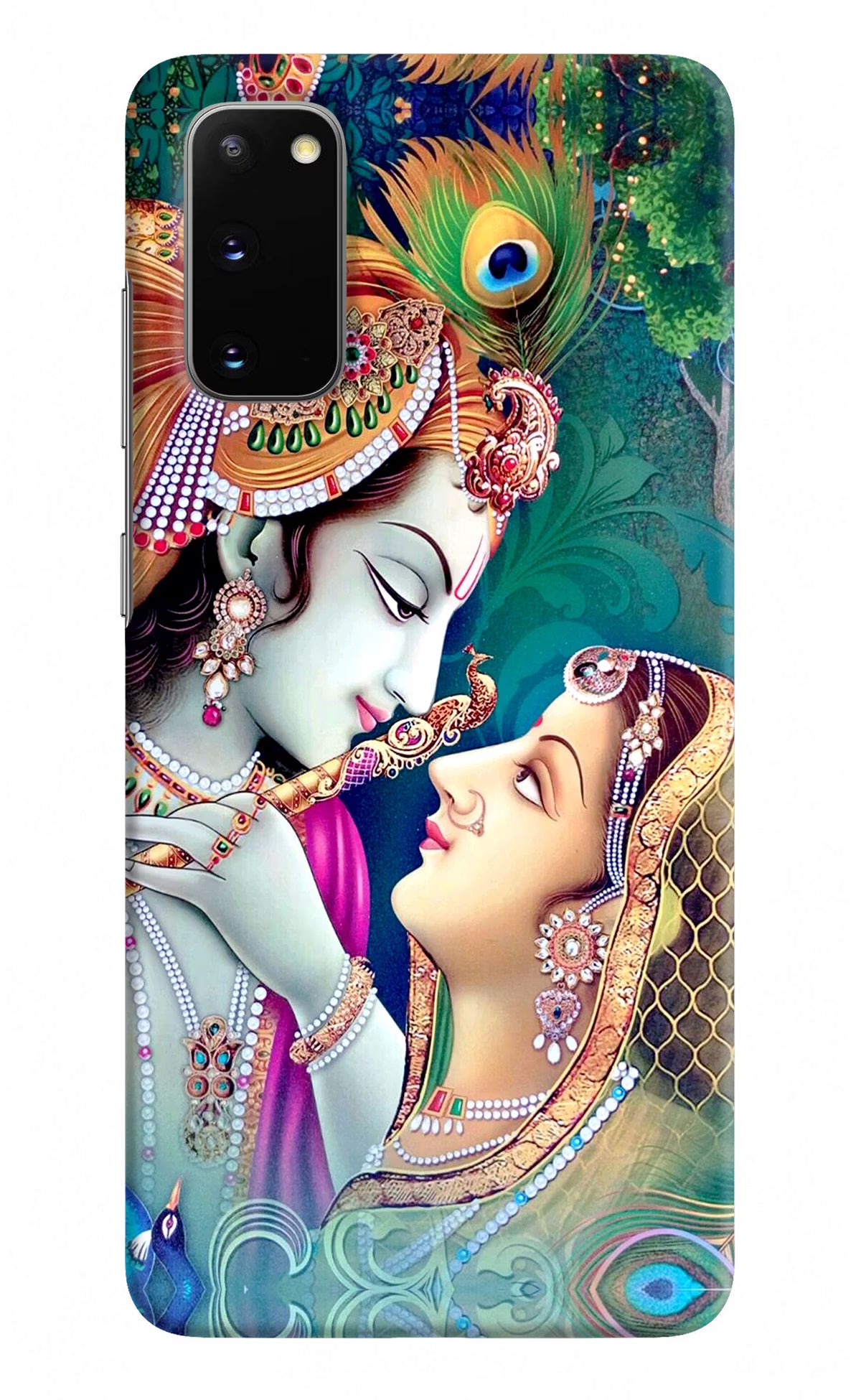 Lord Radha Krishna Samsung S20 Hard Case Back Cover by Casekaro