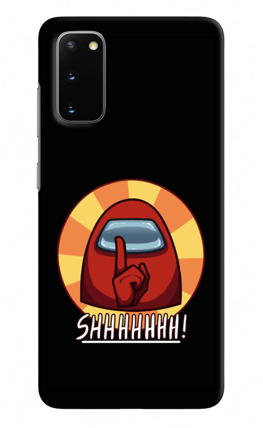 Among Us Shhh! Samsung S20 Hard Case Back Cover by Casekaro