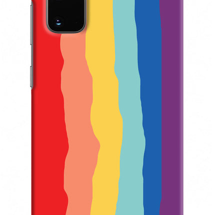 Rainbow Samsung S20 Hard Case Back Cover by Casekaro
