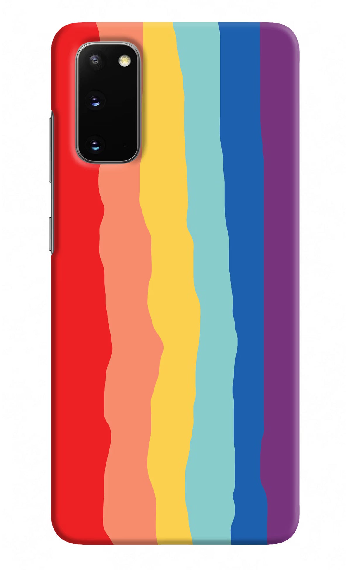 Rainbow Samsung S20 Hard Case Back Cover by Casekaro