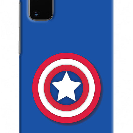Shield Samsung S20 Hard Case Back Cover by Casekaro