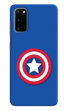 Shield Samsung S20 Hard Case Back Cover by Casekaro