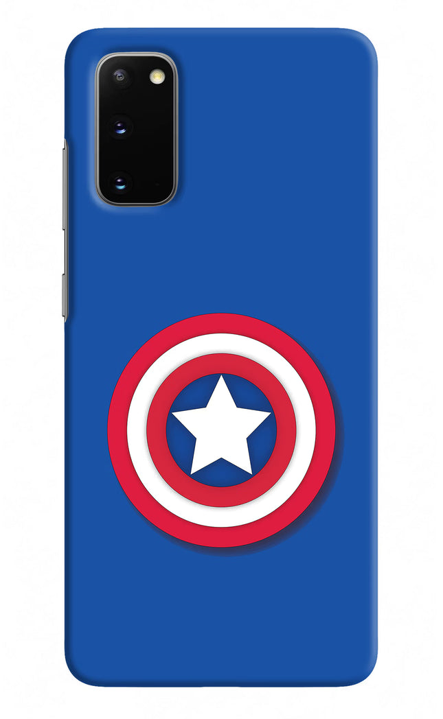 Shield Samsung S20 Hard Case Back Cover by Casekaro