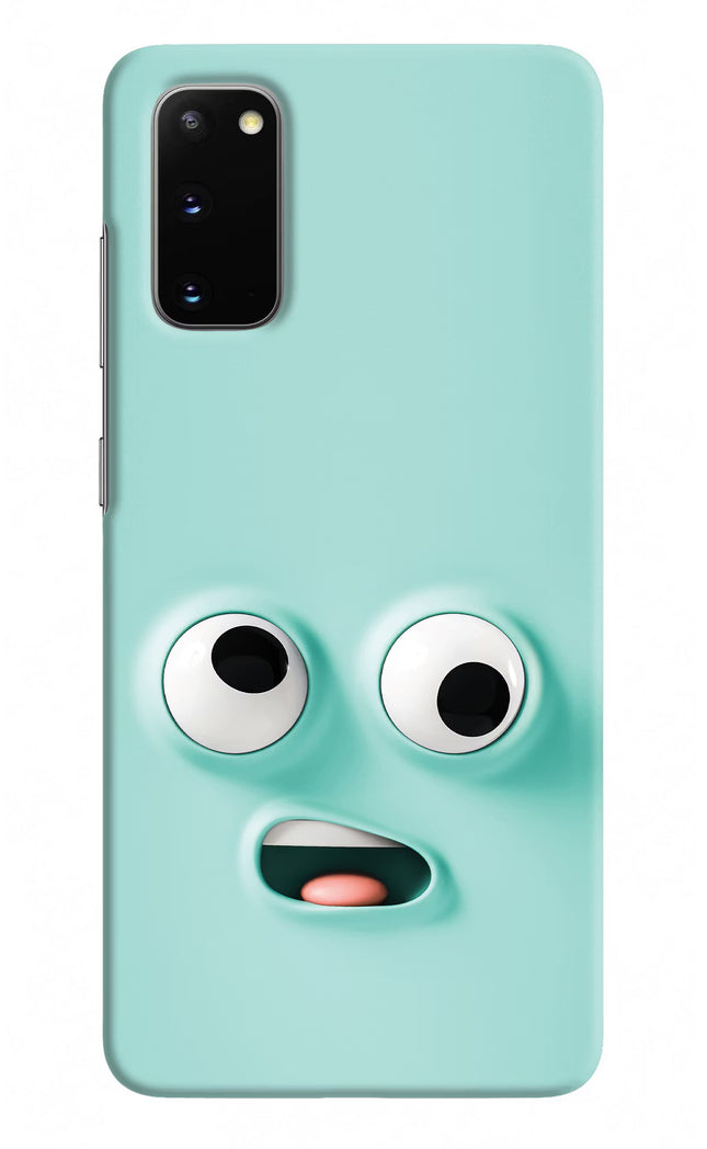 Funny Cartoon Samsung S20 Hard Case Back Cover by Casekaro