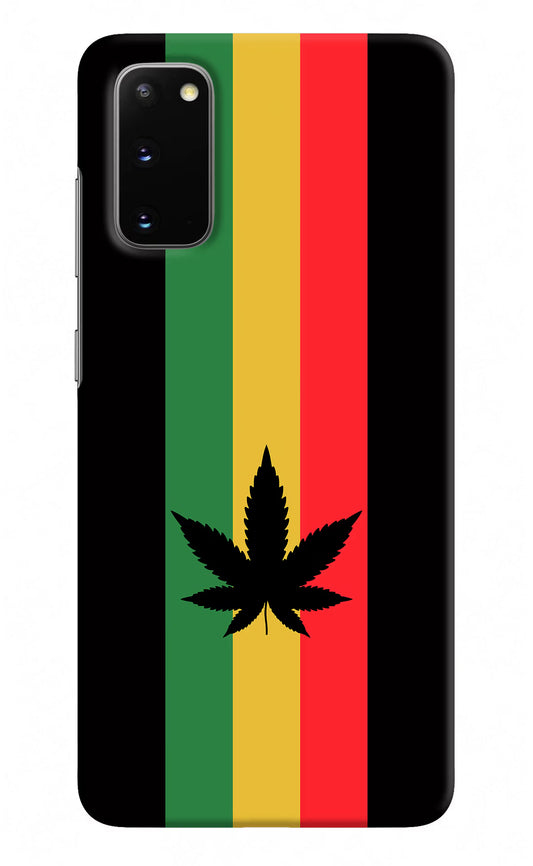 Weed Flag Samsung S20 Hard Case Back Cover by Casekaro