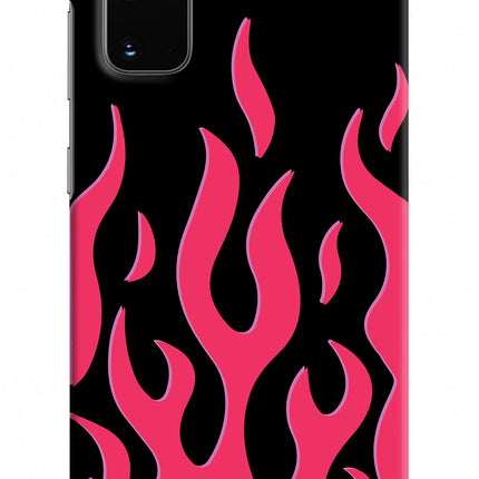 Fire Flames Samsung S20 Hard Case Back Cover by Casekaro