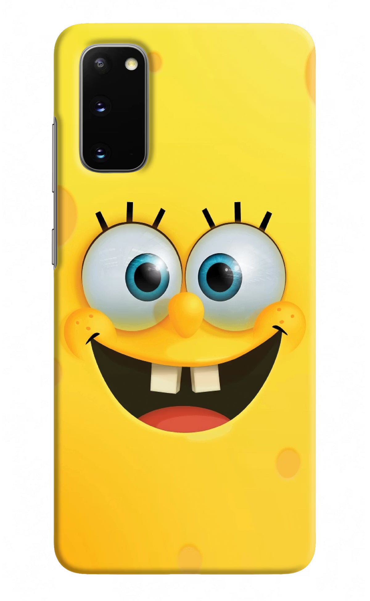 Sponge 1 Samsung S20 Hard Case Back Cover by Casekaro