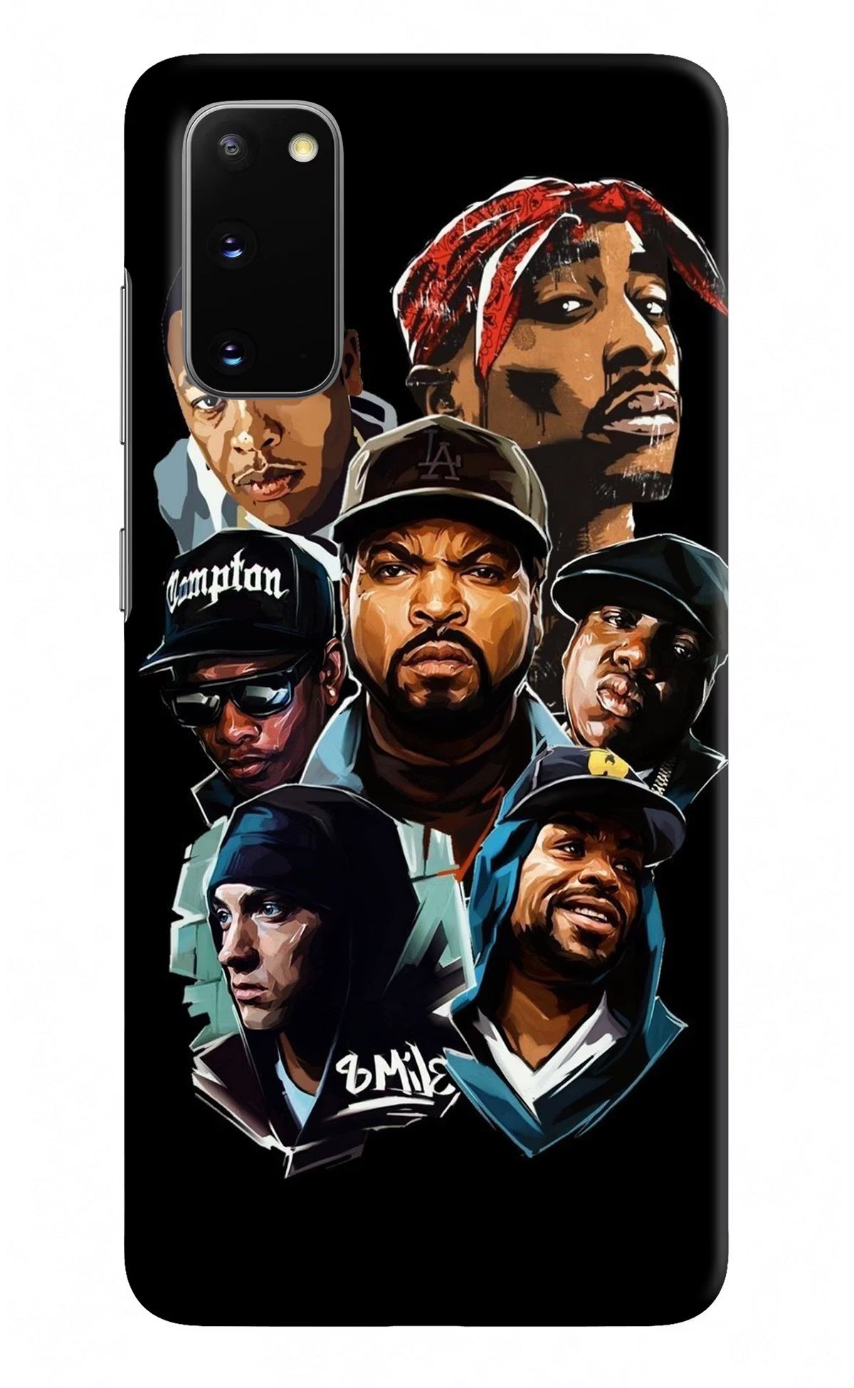 Rappers Samsung S20 Hard Case Back Cover by Casekaro