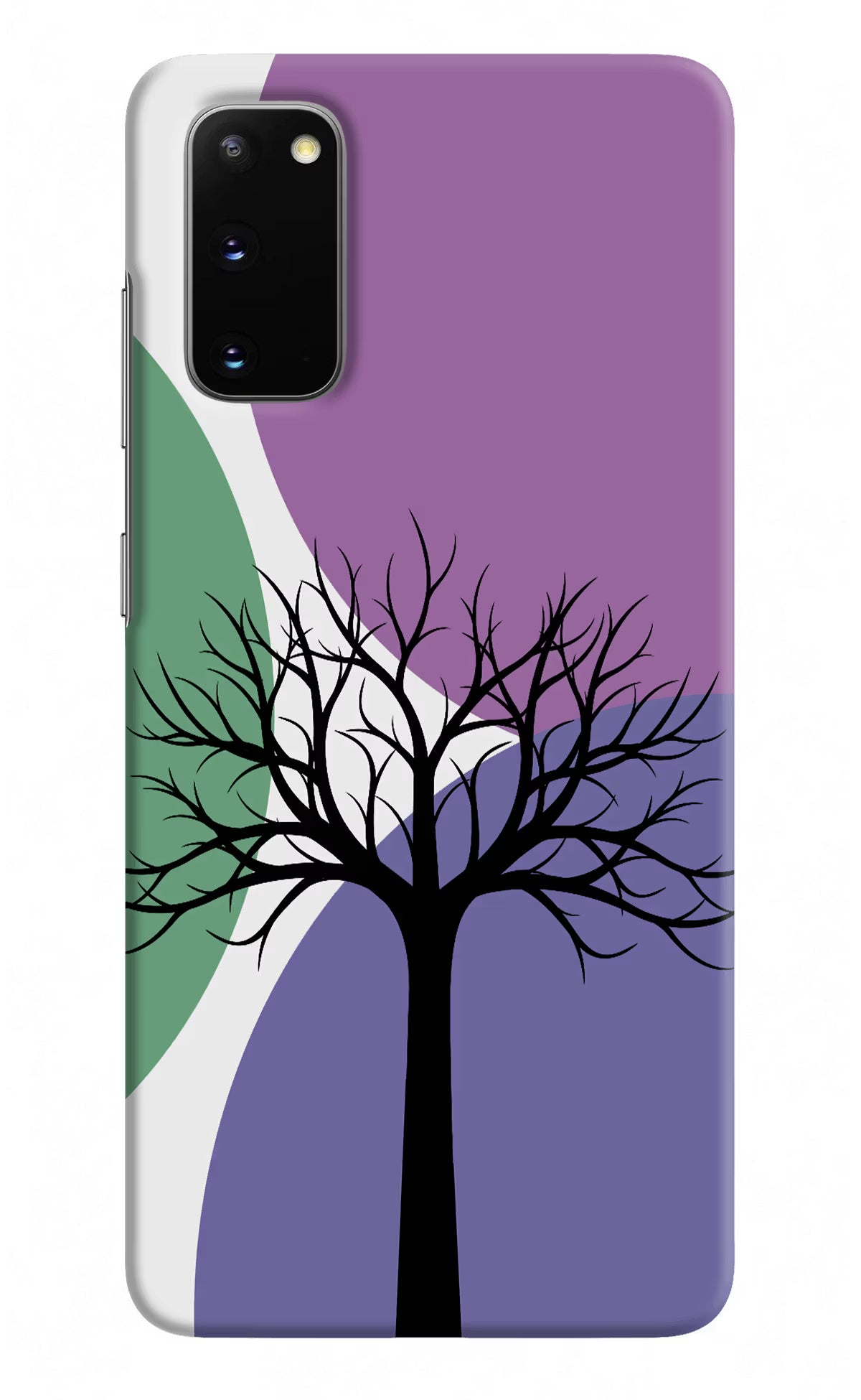 Tree Art Samsung S20 Hard Case Back Cover by Casekaro