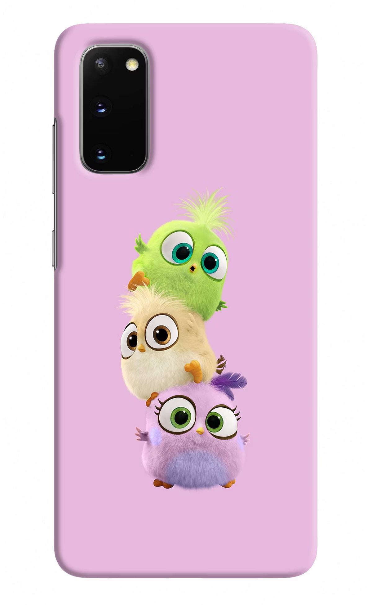 Cute Little Birds Samsung S20 Hard Case Back Cover by Casekaro