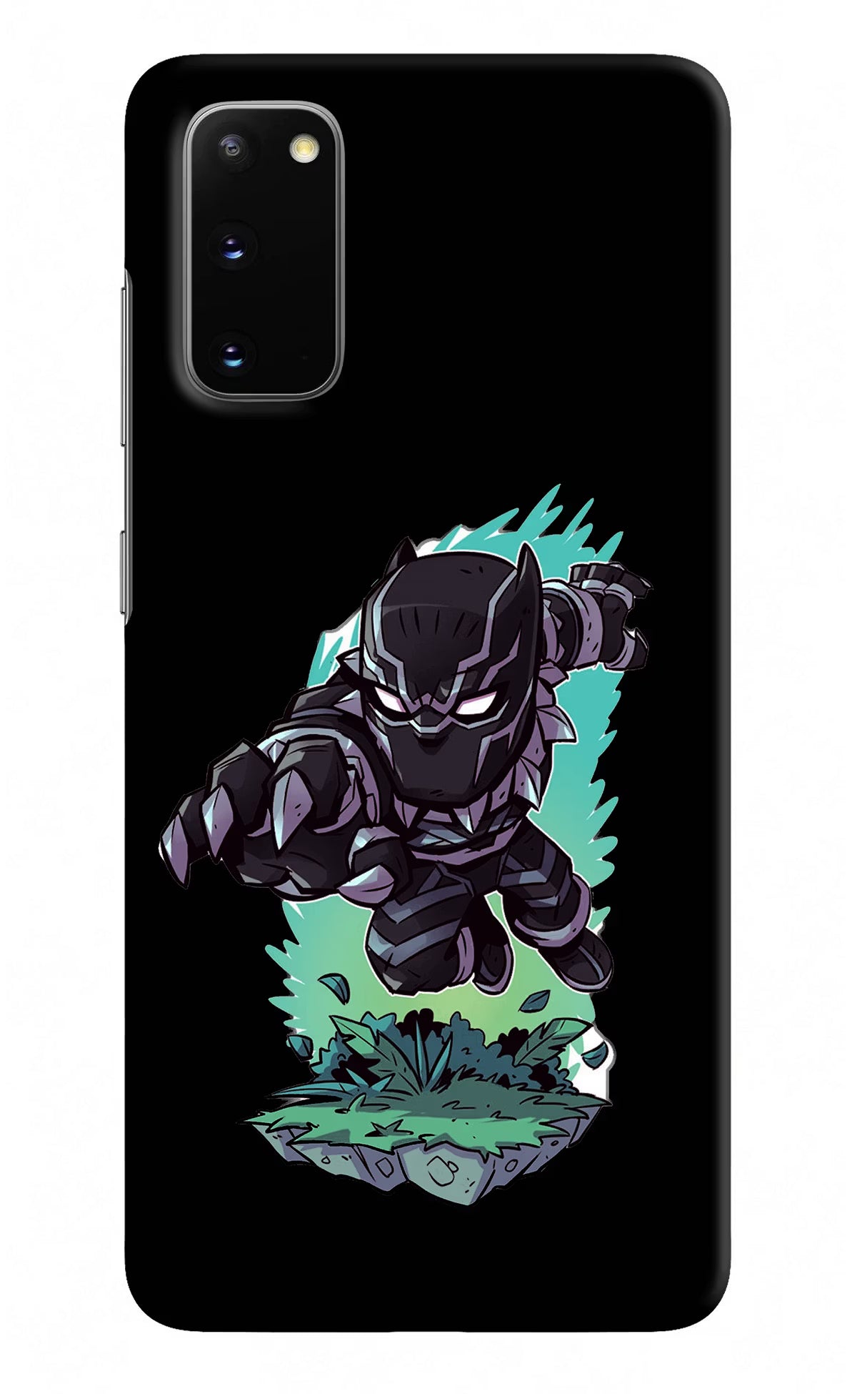 Black Panther Samsung S20 Hard Case Back Cover by Casekaro