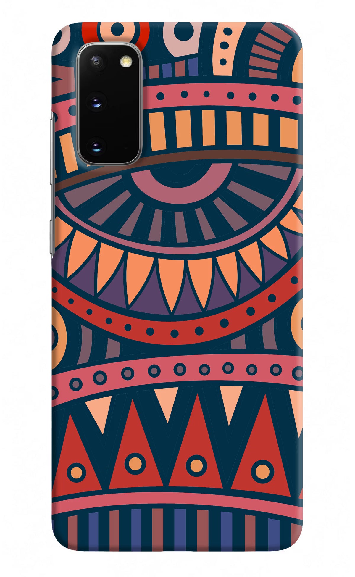 African Culture Design Samsung S20 Hard Case Back Cover by Casekaro