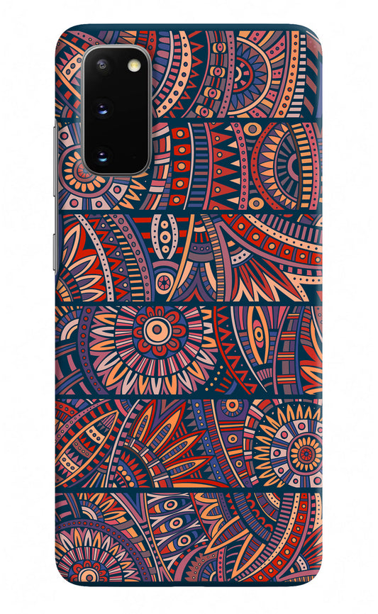 African Culture Design Samsung S20 Hard Case Back Cover by Casekaro