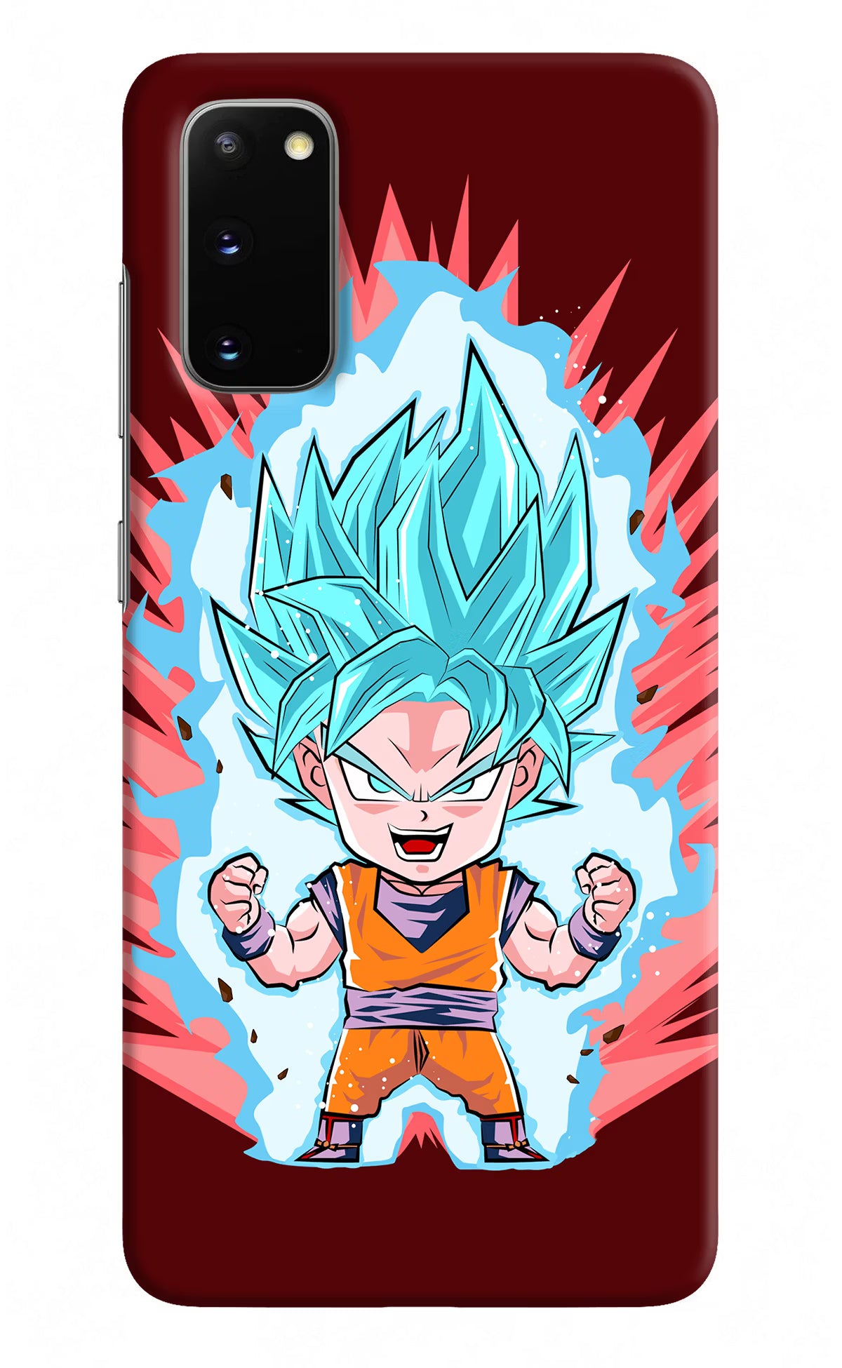 Goku Little Samsung S20 Hard Case Back Cover by Casekaro