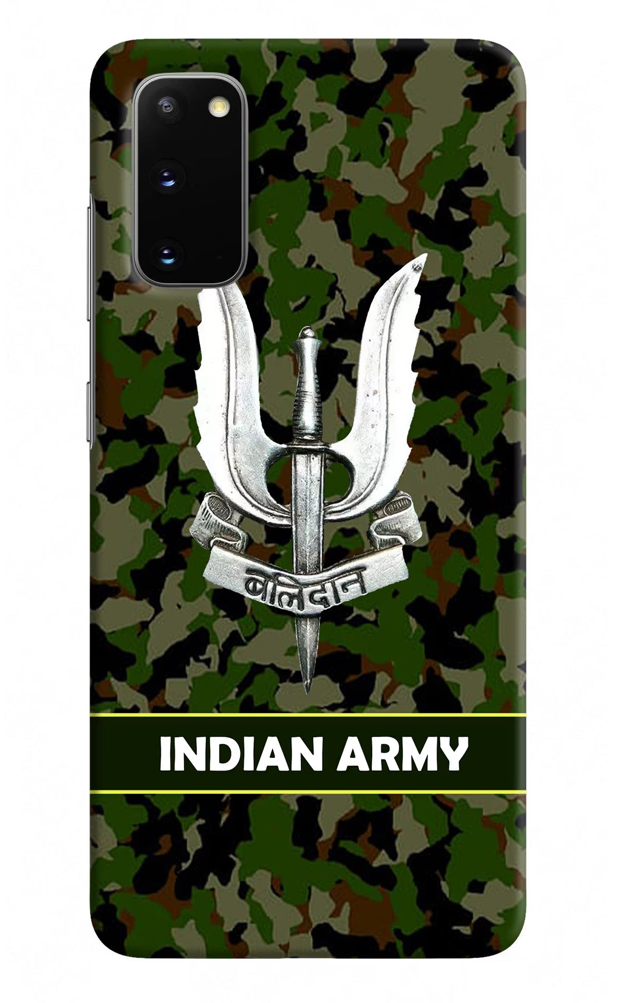 Balidan Indian Logo Samsung S20 Hard Case Back Cover by Casekaro