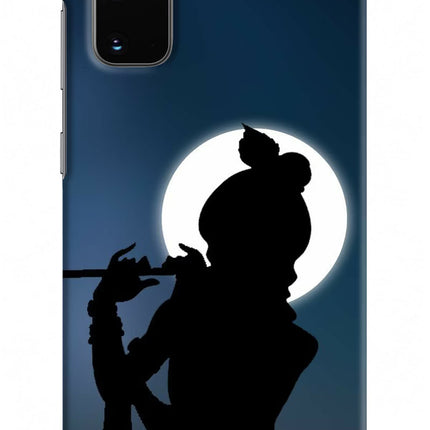 Shri Krishna Silhouette Samsung S20 Hard Case Back Cover by Casekaro