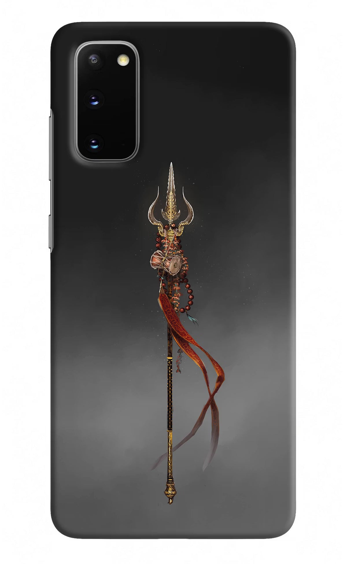 Shiv Trishul Samsung S20 Hard Case Back Cover by Casekaro