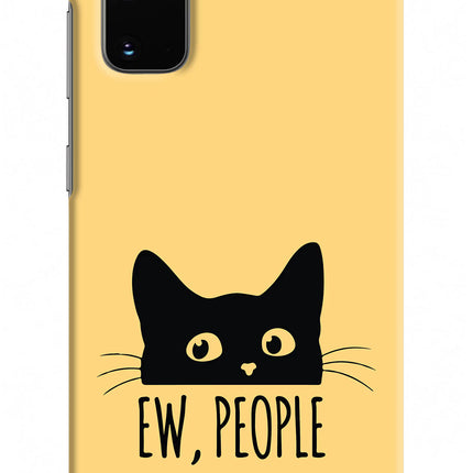 Ew People Catitude Samsung S20 Hard Case Back Cover by Casekaro