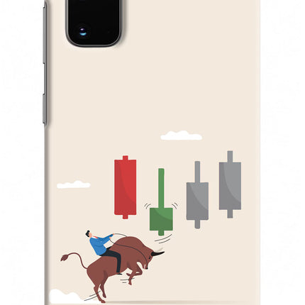 Bull Trading Momentum Samsung S20 Hard Case Back Cover by Casekaro