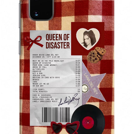 Queen of Disaster Samsung S20 Hard Case Back Cover by Casekaro