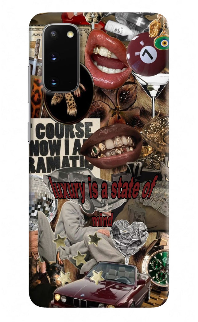 Luxury Samsung S20 Hard Case Back Cover by Casekaro