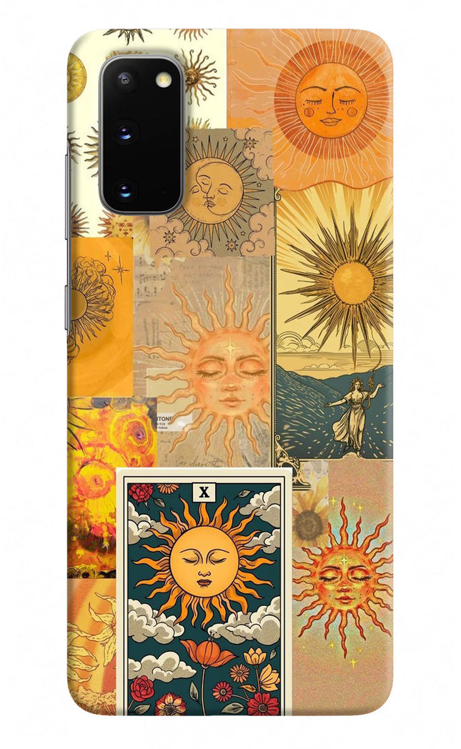 Sun Samsung S20 Hard Case Back Cover by Casekaro