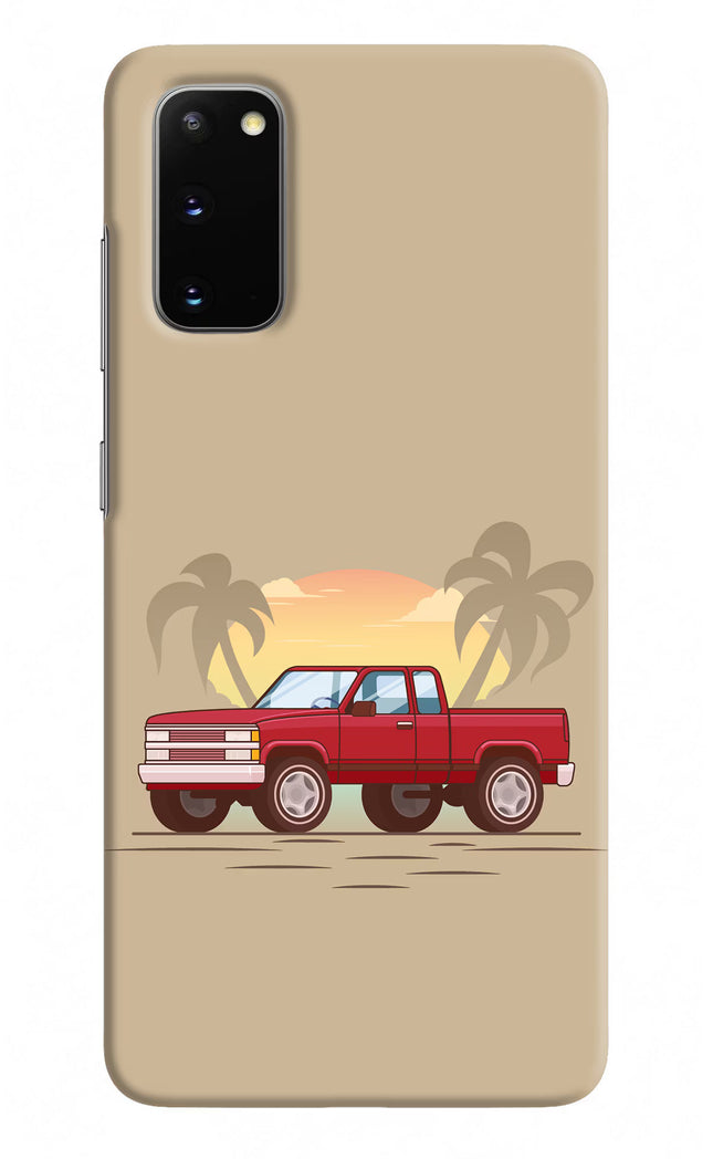 Desert Classic Drive Samsung S20 Hard Case Back Cover by Casekaro