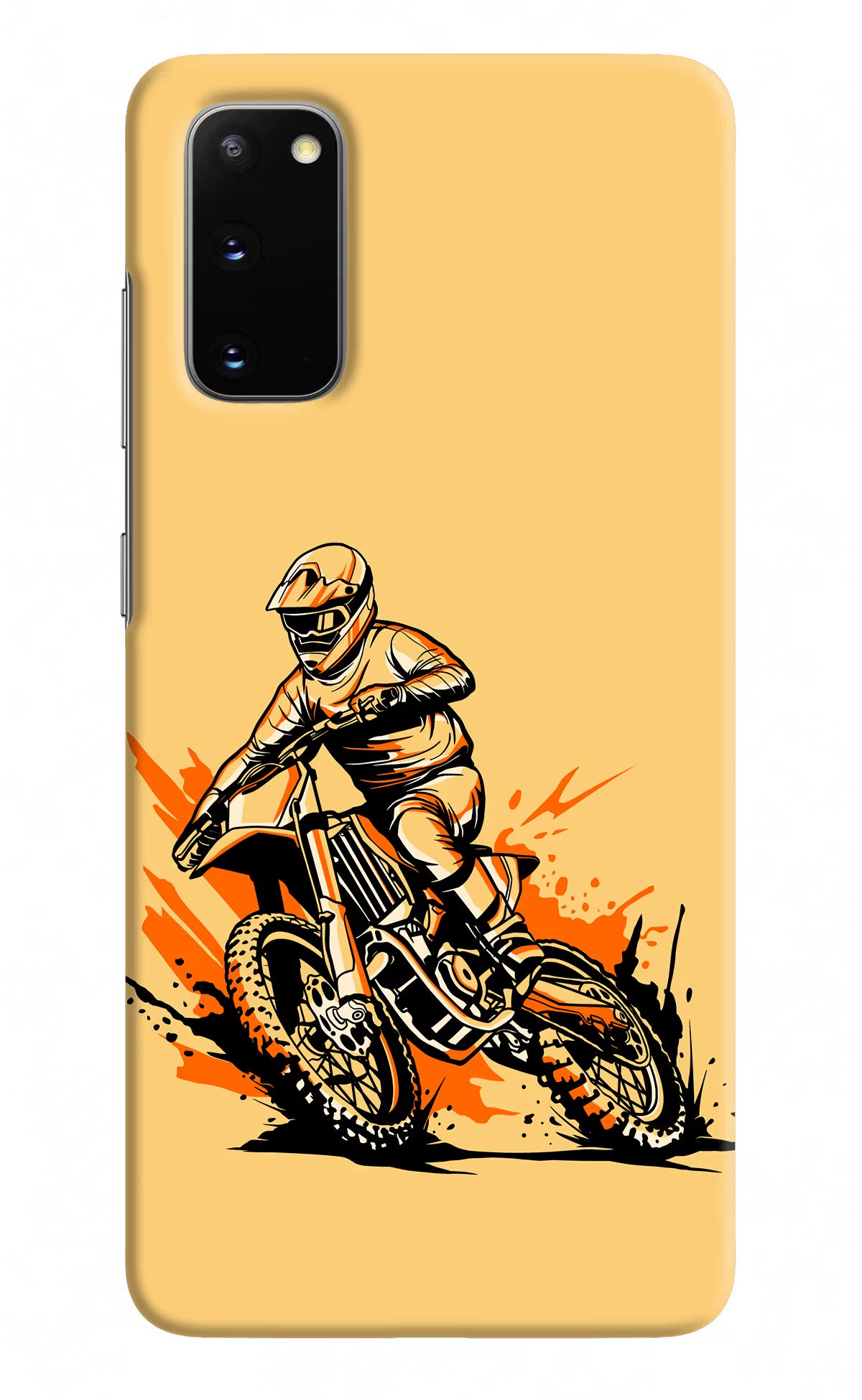 Off-Road Fury Samsung S20 Hard Case Back Cover by Casekaro