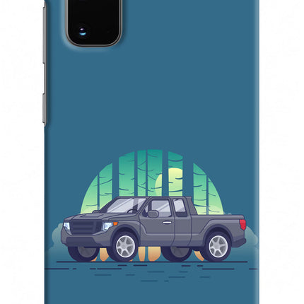 Retro Garage Vibe Samsung S20 Hard Case Back Cover by Casekaro