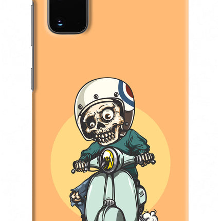 Undead Biker Samsung S20 Hard Case Back Cover by Casekaro