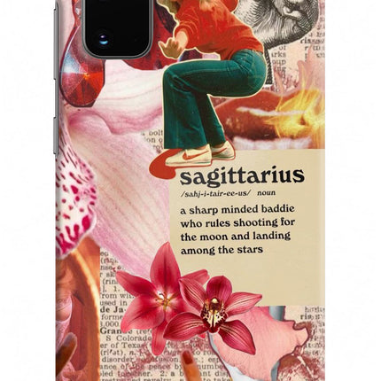 Sagittarius Zodiac Samsung S20 Hard Case Back Cover by Casekaro