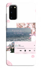 Wave to earth Samsung S20 Hard Case Back Cover by Casekaro
