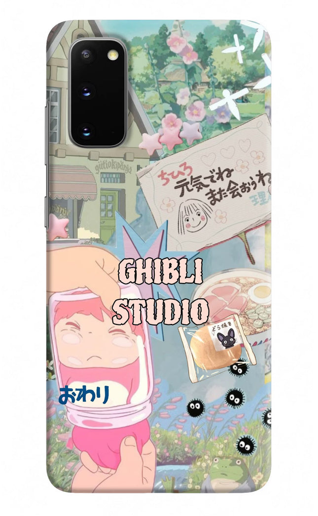 Studio Ghibli Samsung S20 Hard Case Back Cover by Casekaro